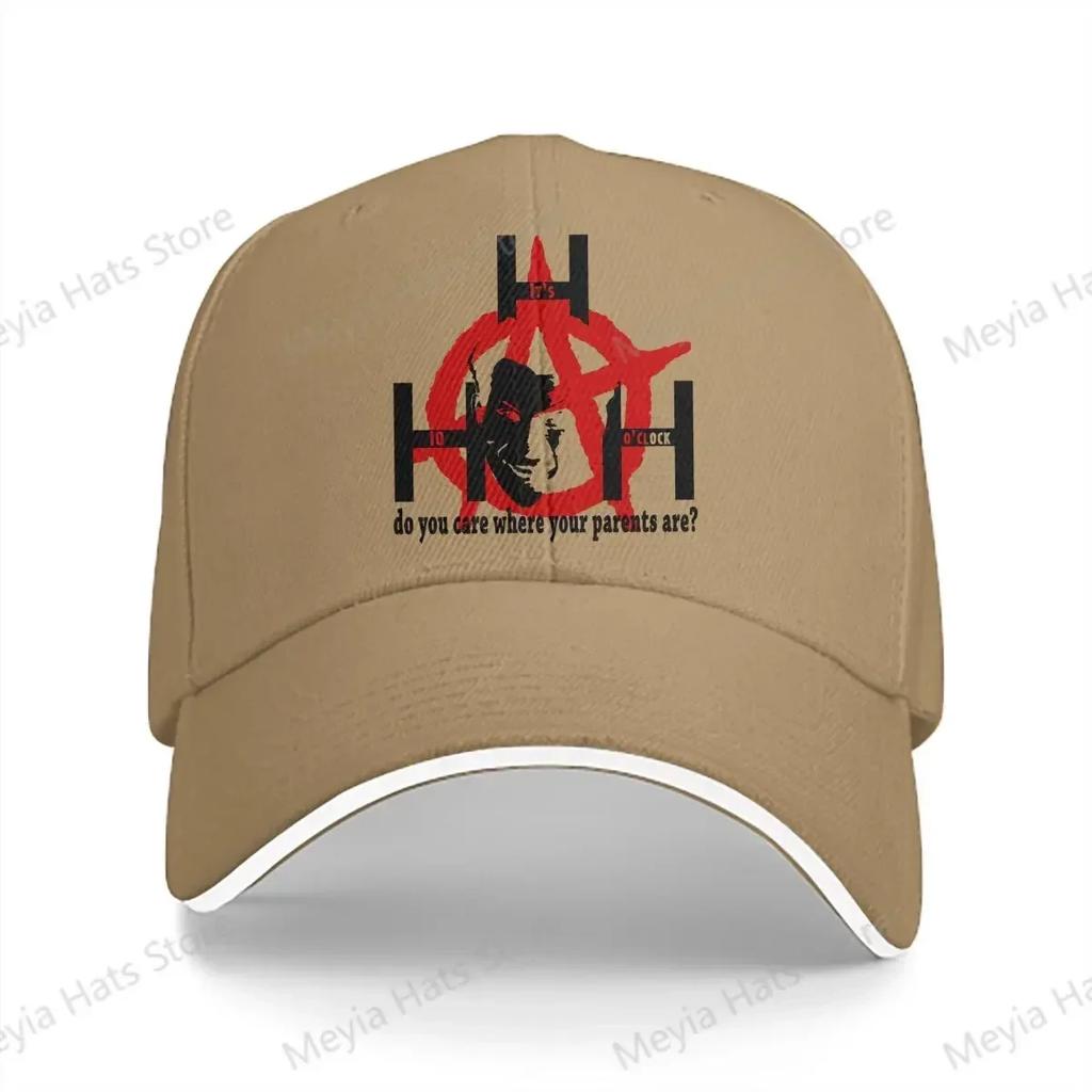 Mark Hunter Anarchy Anarchist Symbols Outdoor Cap Sun Visor Hip Hop Caps Cowboy Hat Peaked Hats