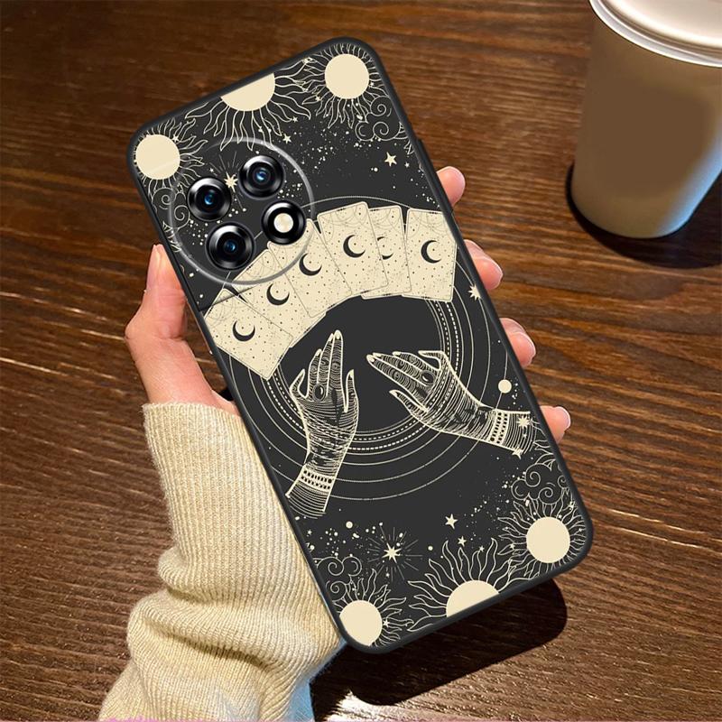 Fortune Telling Moon Stars Hands For OnePlus 15 13 12 11 15R 13R 12R 8T 10T 13T Case For OnePlus Nord 5 CE 2 3 4 Lite N20 N30