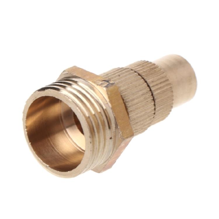 Brass High Atomization Nozzles Gardenings Misting Spray Nozzles Cooling Watering