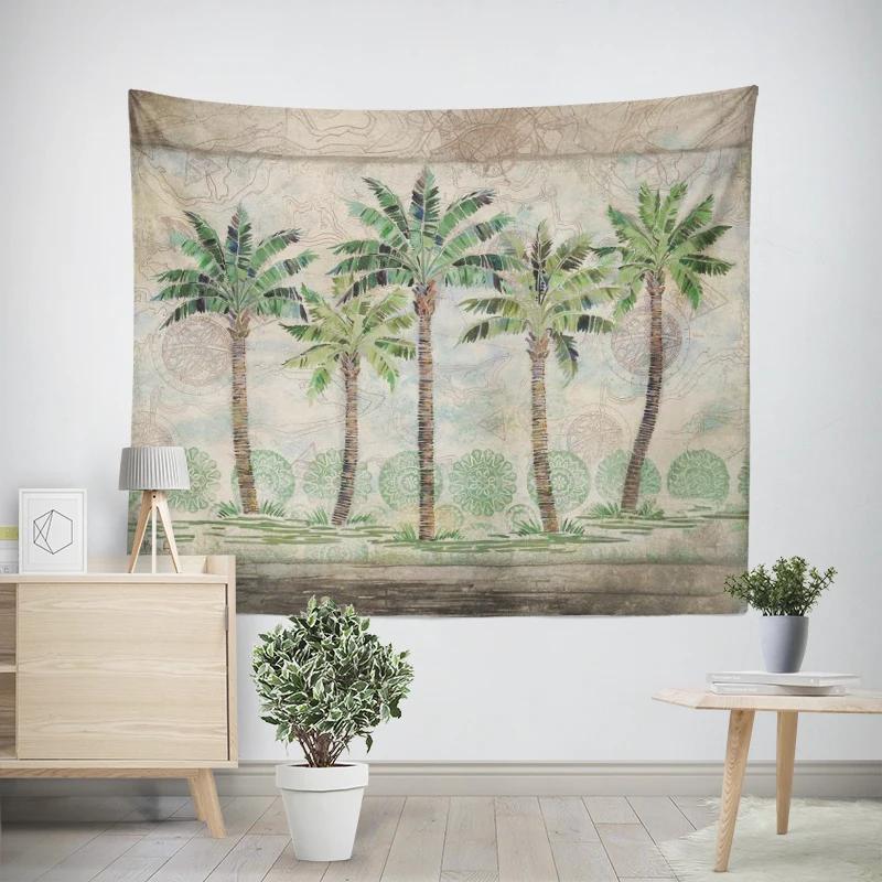Modern Wall Decoration Aesthetics Home Hawaii Tapestry Rural Nostalgia Hanging Large Fabric Autumn Bedroom Hanging Fabric