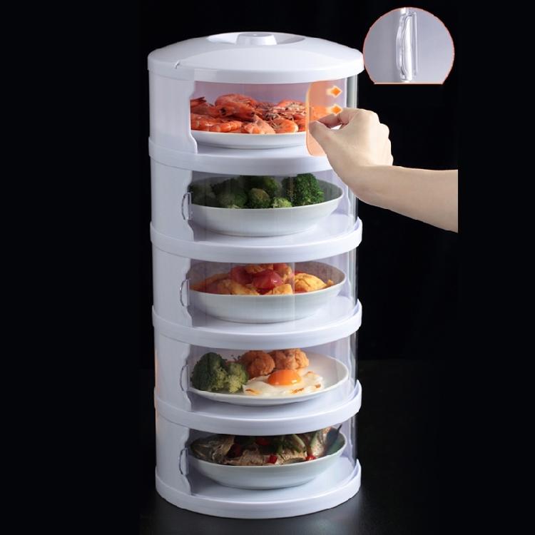 Stackable Food Insulation Cover Dust Proof Portable for Home Kitchen Storage Box