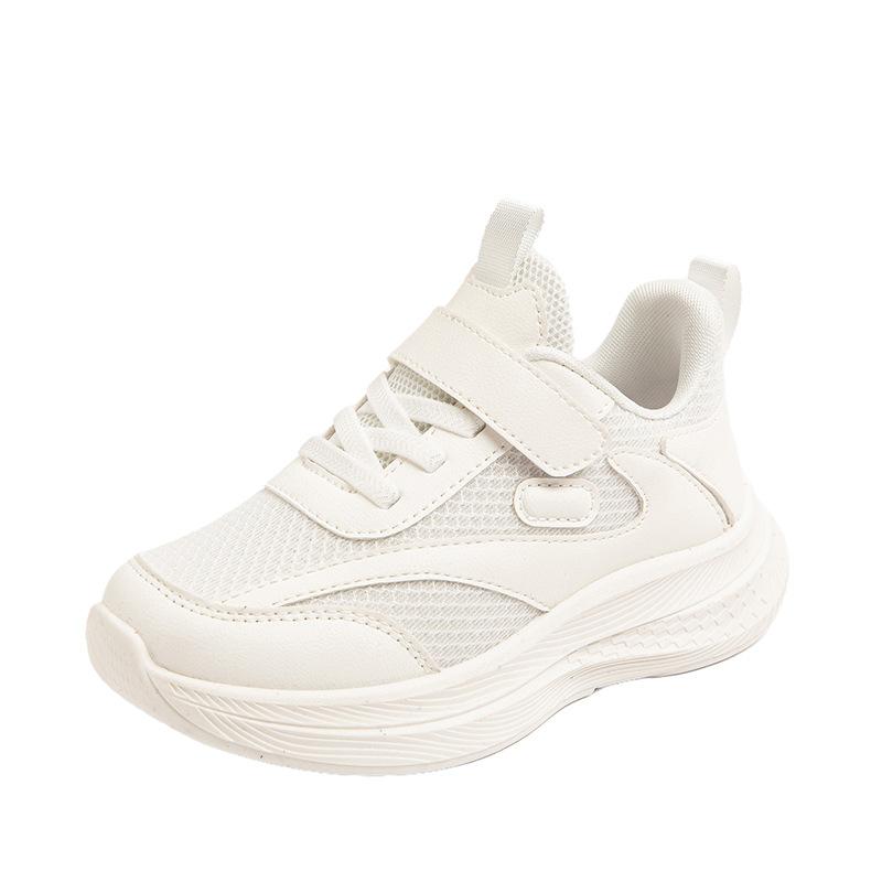 Boys' sneakers 2025 spring new children's dad shoes breathable fashion little white shoes girls running shoes single shoes