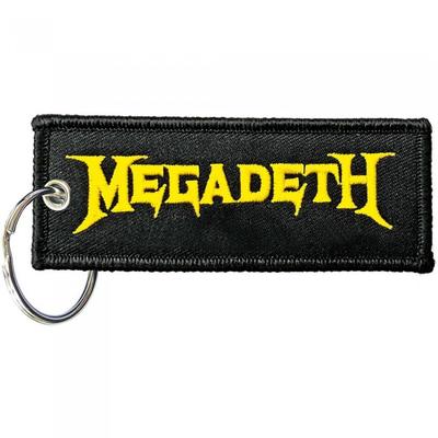 Double Sided Patch Logo Keyring