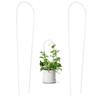 U Shape Plant Support Frame, U Plant Stake Arch Garden Trelli for Flowers Peas Roses Morning Glory Vine Plants Accessories