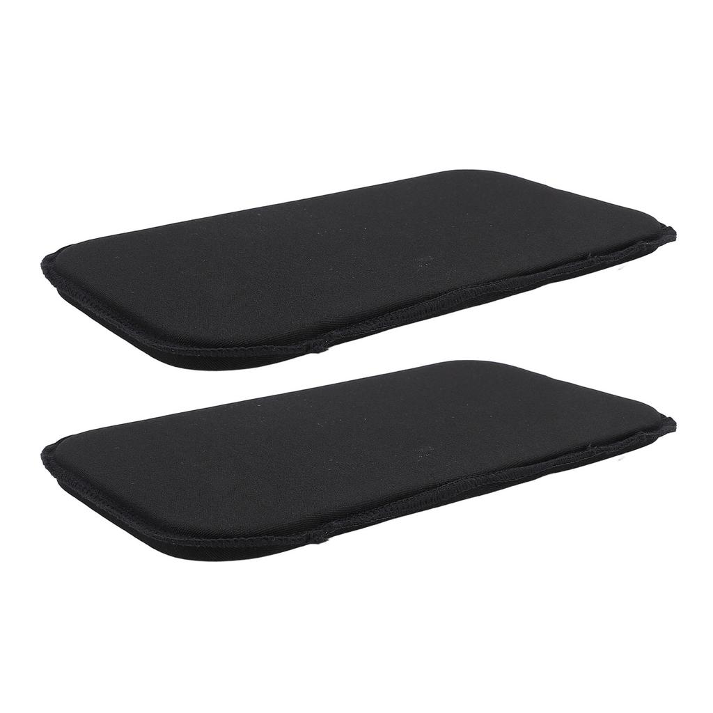 2pcs Abdominal Compression Side Board Sponge Abdominal Plate Support Board for Waist Side Black