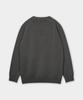 BIRBANTE Garment-Dyed Washable Round Knit - Charcoal