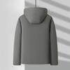 Men's Down Jacket Autumn and Winter New Casual Warm Hooded Down Jacket
