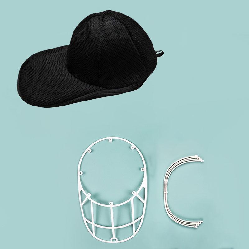 Abnehmbarer Waschbarer Kappenwäscher und Ständer Anti-Deformations-Schutzbeutel