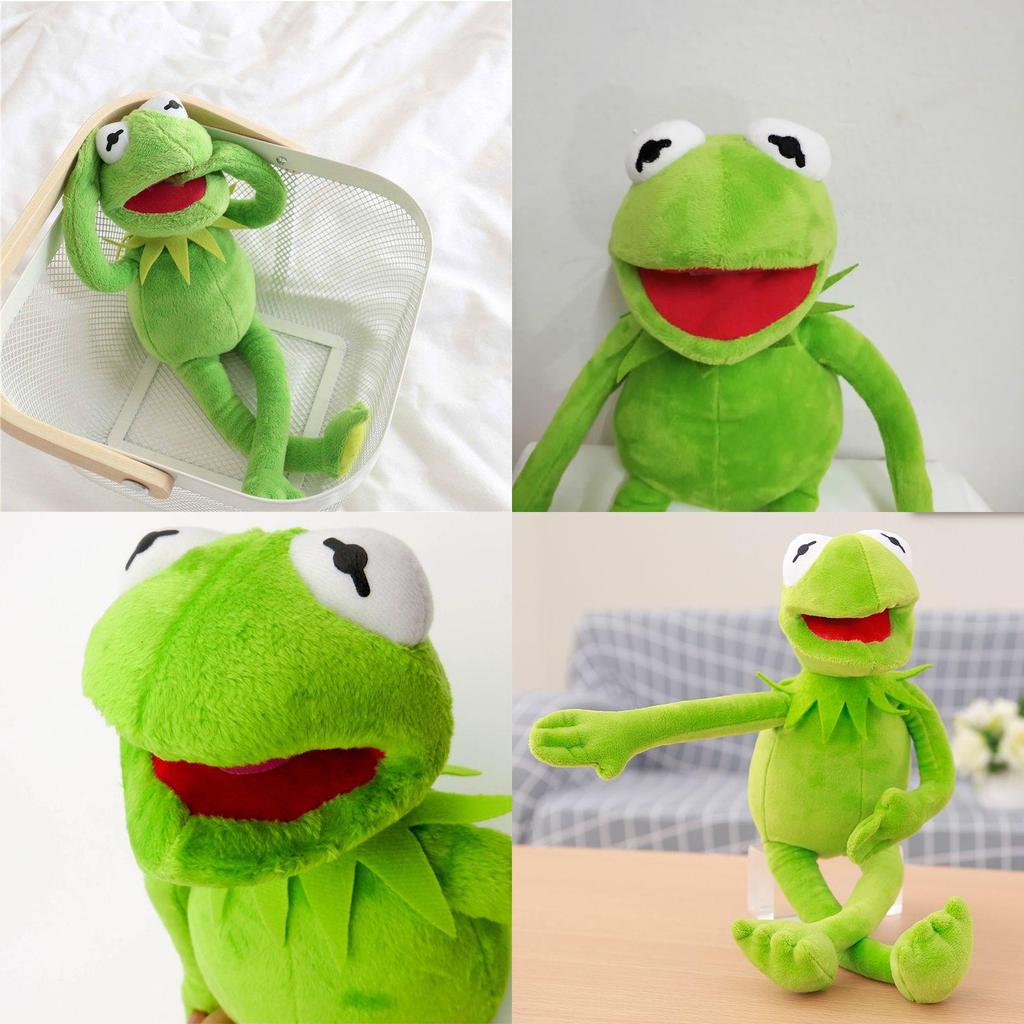 Adorable 18-inch Kermit Muppet Frog Plush Toy Doll For Soft Cuddly Fun