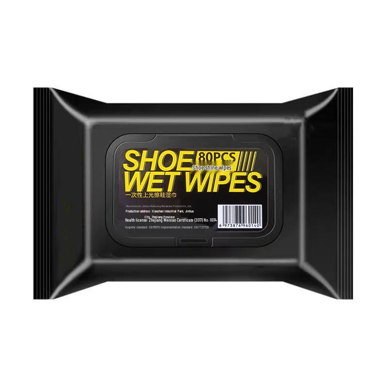 Disposable No-Wash Shoe Wipes for Easy Stain Removal - Autumn/Winter Outdoor Pack