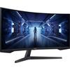 Ecran PC Gamer Incurvé - SAMSUNG - 34" - UWQHD - 165Hz - Dalle VA - 1ms - LC34G55TWWPXEN