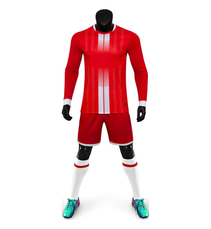 

Детский футбольный комплект формы Мальчики и девочки Летняя футбольная спортивная одежда Форма команды Тренировочная одежда Футбольная форма S красный