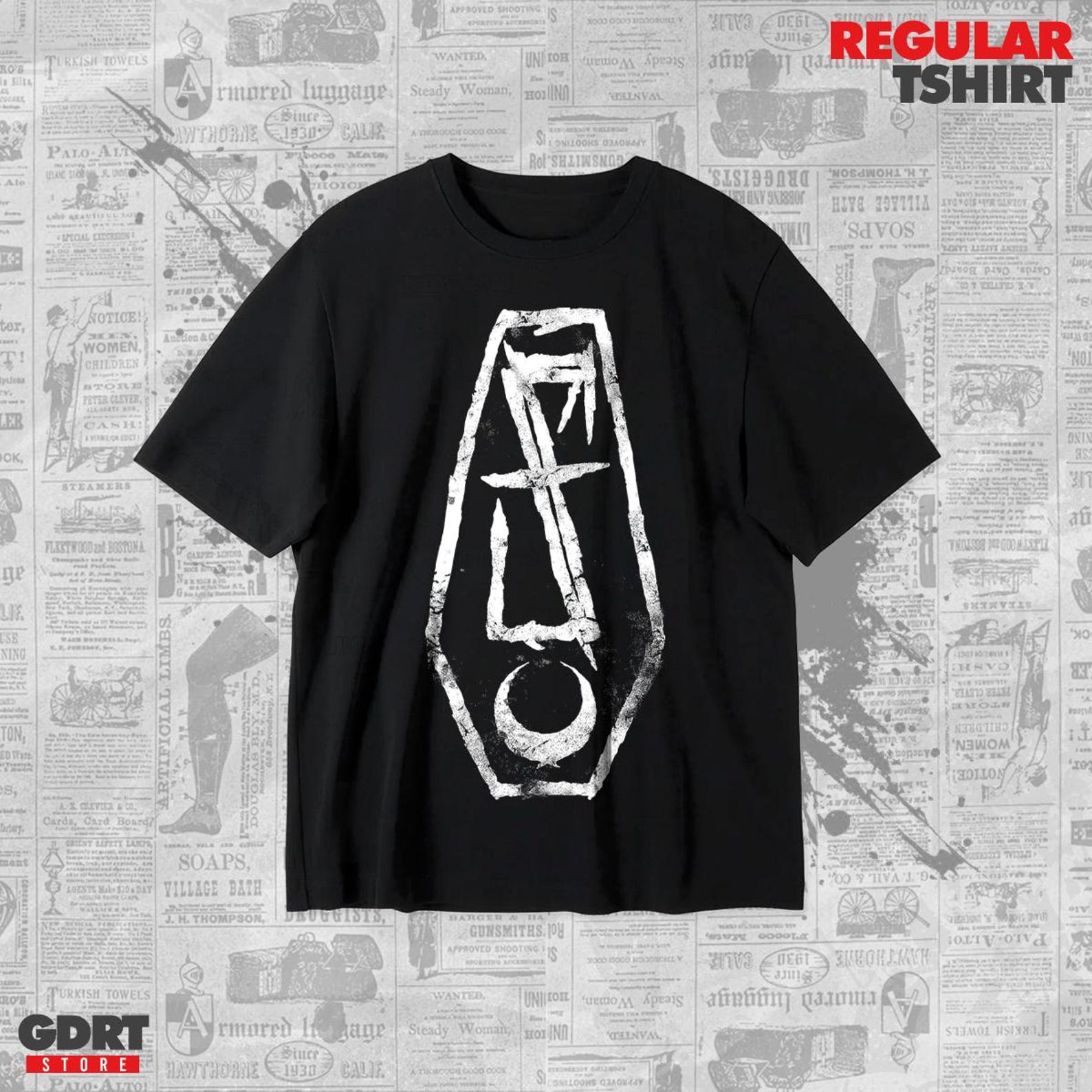 Lorna Shore T shirt - Flesh Coffin Albums - Unisex Heavy Shirt S
