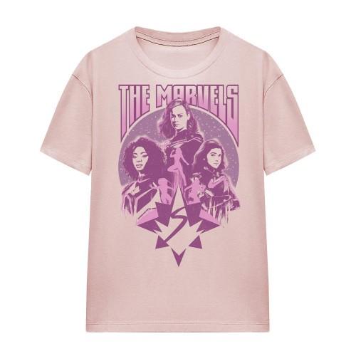 The Marvels Womens/Ladies Quantum Heroes T-Shirt