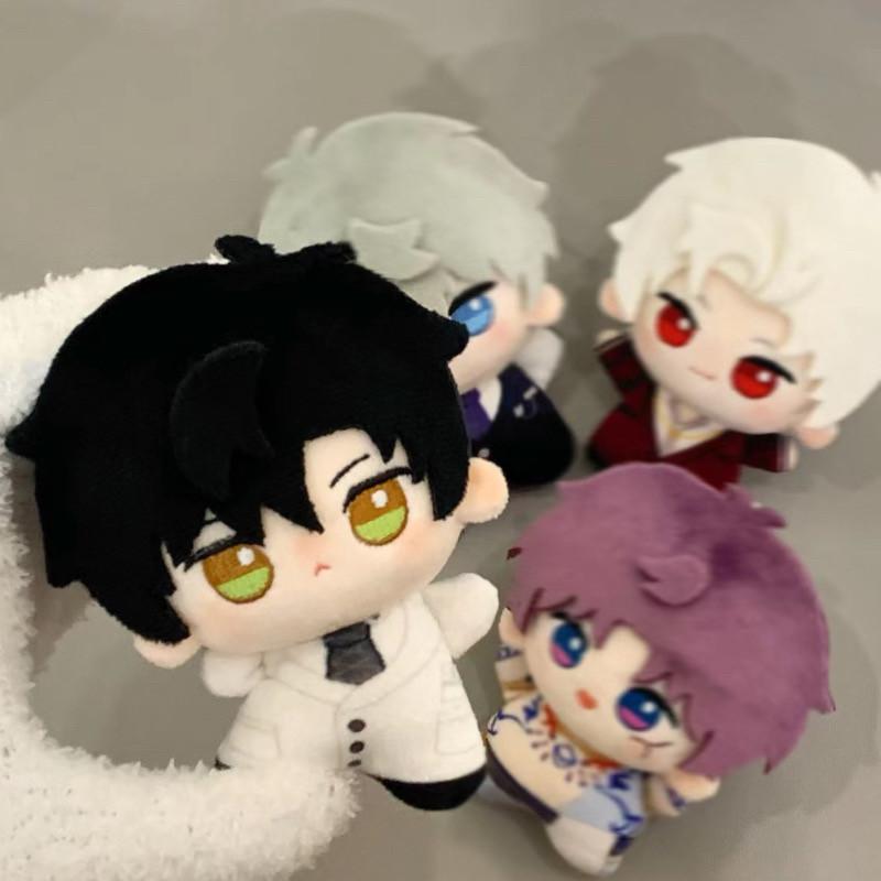Stuffed Love and Deepspace 10cm Rafayel Xavier Sylus Zayne Plush Doll Starfish Cotton Collectible Pendant Toy for Children Adult
