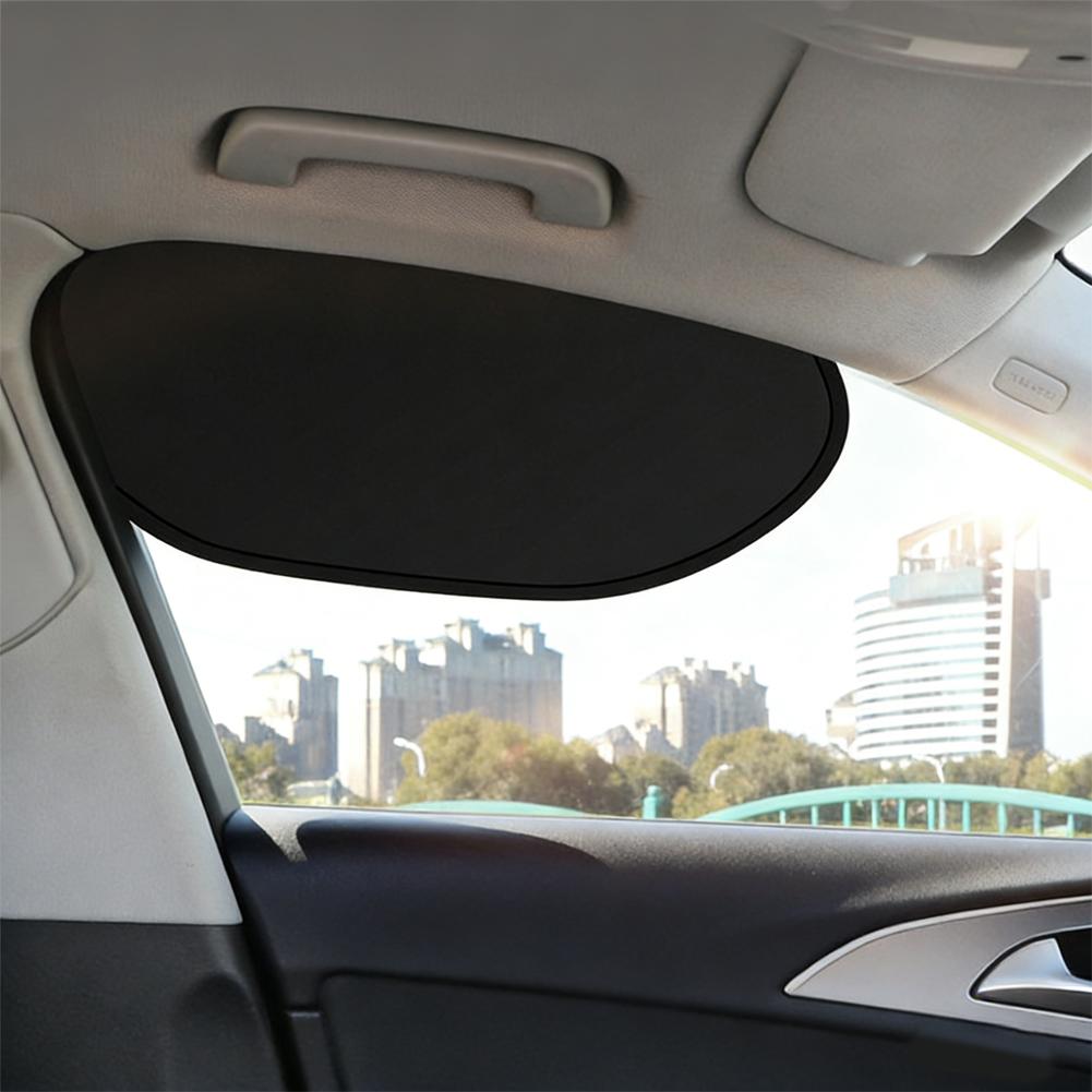 2pcs Mini Car Window Sunshade UV Protection,Anti-Glare,Heat Insulation Sunshade Cover Electrostatic Adsorption Installation