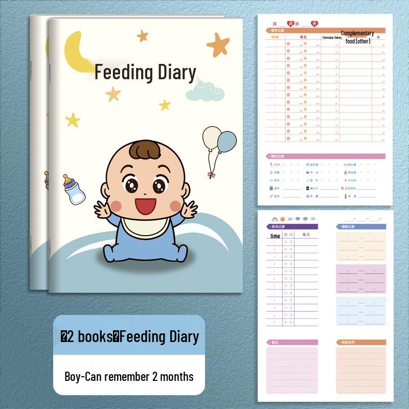 Дневник кормления и роста новорожденного: Ежедневная запись грудного молока, прикорма и режима