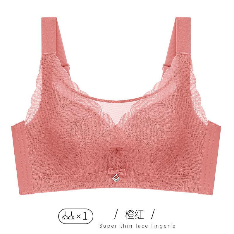 

Large size tube top type fat mm bra upper support anti-sagging collection sub-breasts non-marking all-inclusive underwear women s thin 105E