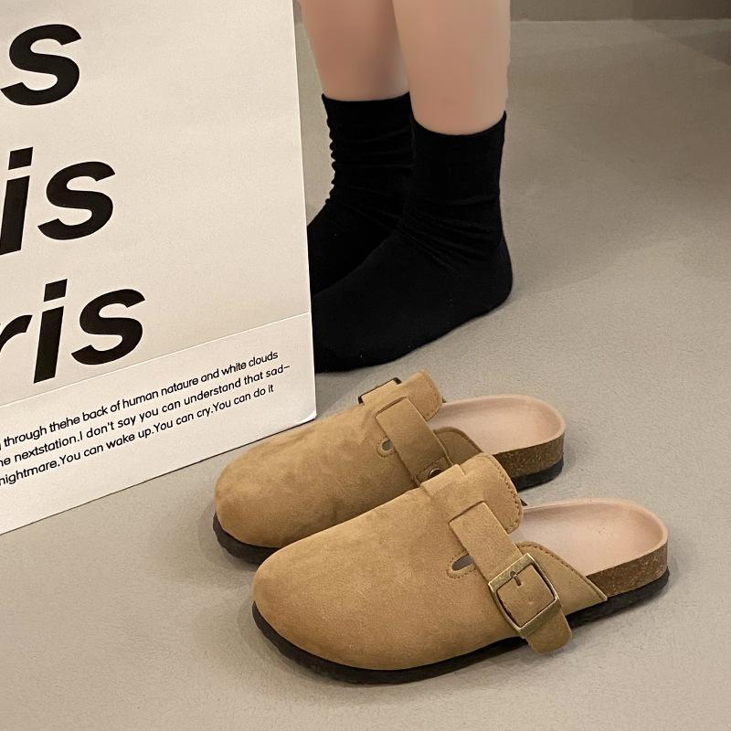 

Boken Shoes New Versatile Women s Casual Flat Shoes Anti Slip, Slip-on Lazy Shoes 36 хаки