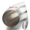 Tight Radius Elbows Elbow Pipe 1mm Wall Thickness Elbow Fitting