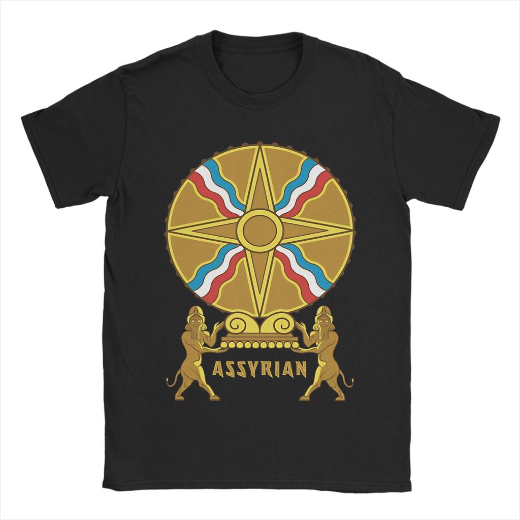 Assyrian Tablet of Shamash T Shirt Fashion T-Shirts Short-Sleeved Vintage Tops Summer Cotton Plus Size 5XL Clothing