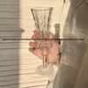ZISIZ Retro Diamond Relief Champagne Glass