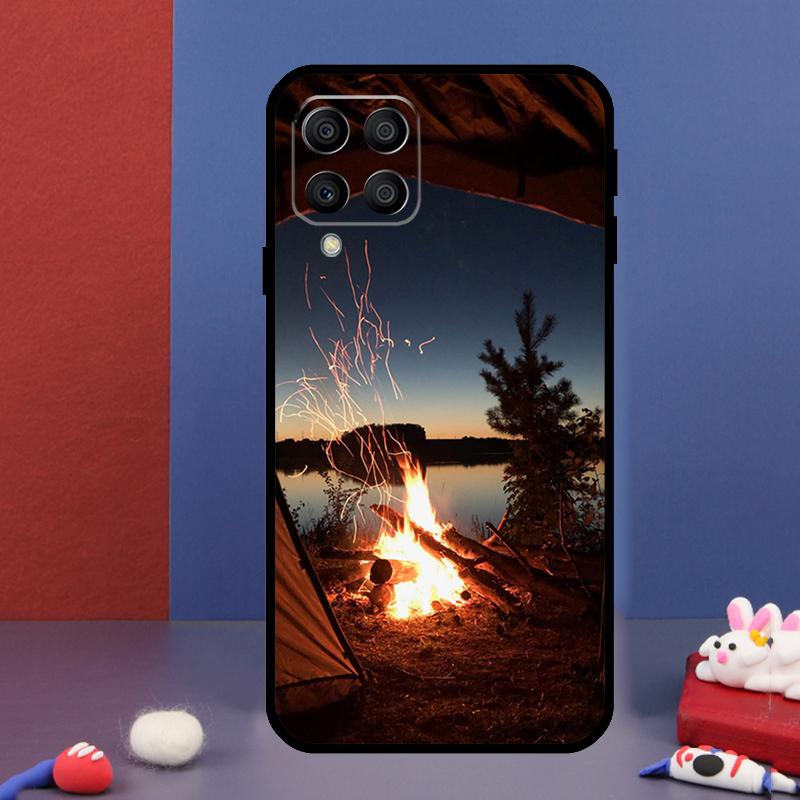 Camping Nature Mountain For Samsung Galaxy M31 M51 M33 M13 M23 M53 M15 M55 M14 M34 M54 M20 M30s M32 M52 Phone Case