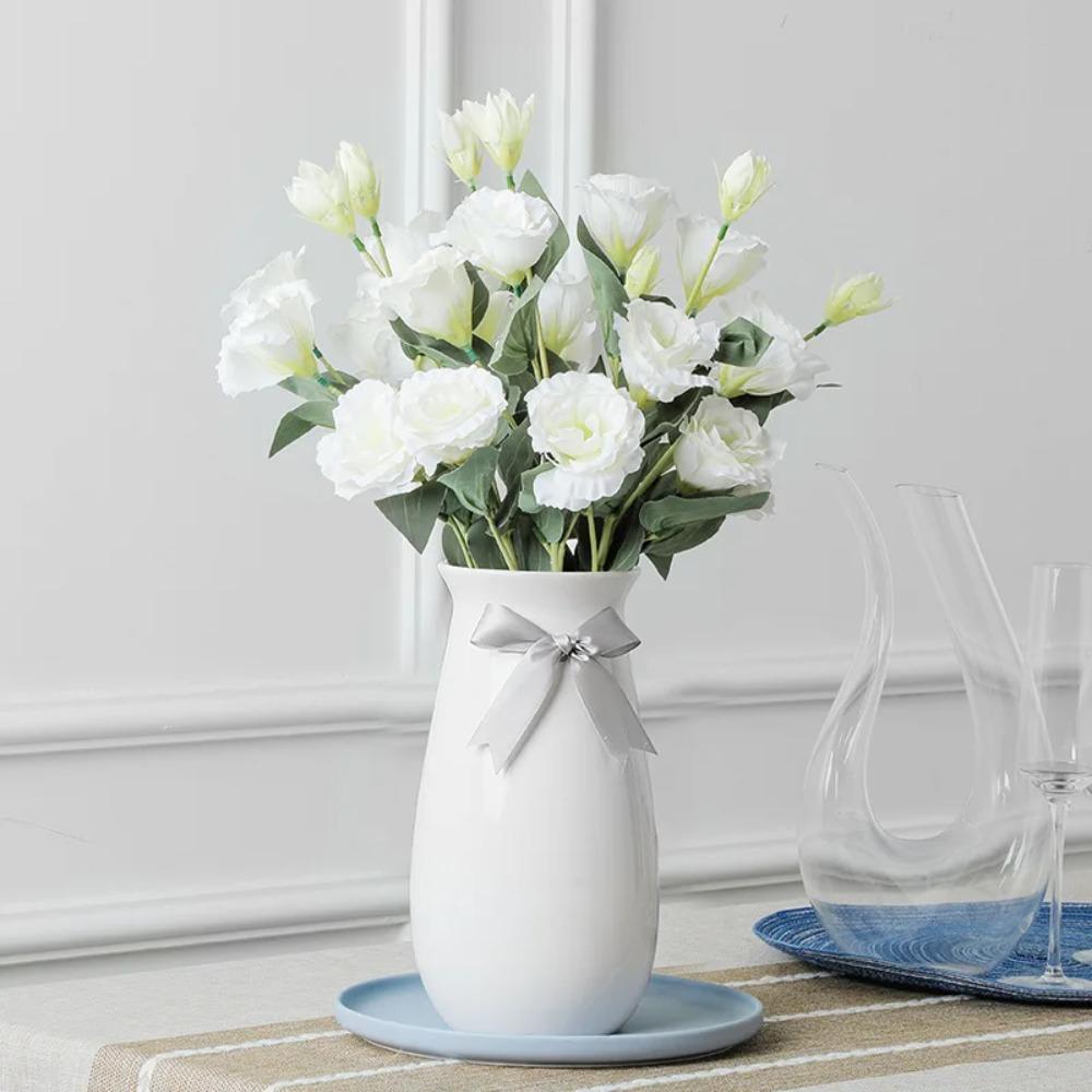 70cm 4 Umělá Eustoma Umělé Květiny Svatba Dekorace Domácí Dekorace Svatební Fotografické Rekvizity
