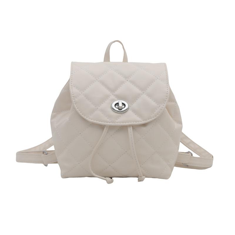 Women's New Diamond Commuter Backpack Fashionable Trendy Backpack Korean Style Personalized Fashionable Backpack Shopping Bag