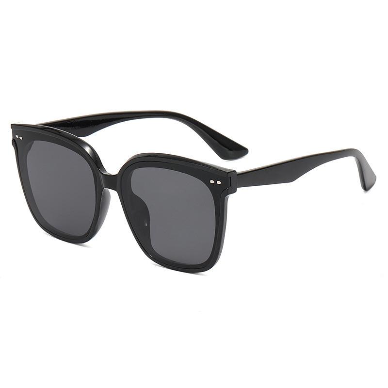 Sunglasses Women'S Advanced Sense Ins Sunglasses Men'S Trendy Uv Protection Fashion Big Face Thin Summer