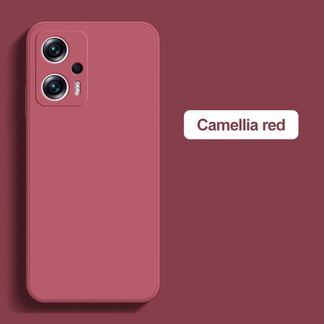 Original Liquid Silicone Phone Cases For Xiaomi Poco F5 F 5  PocoF5 F5 Tection Soft TPU Case Back Cover For Poco F5