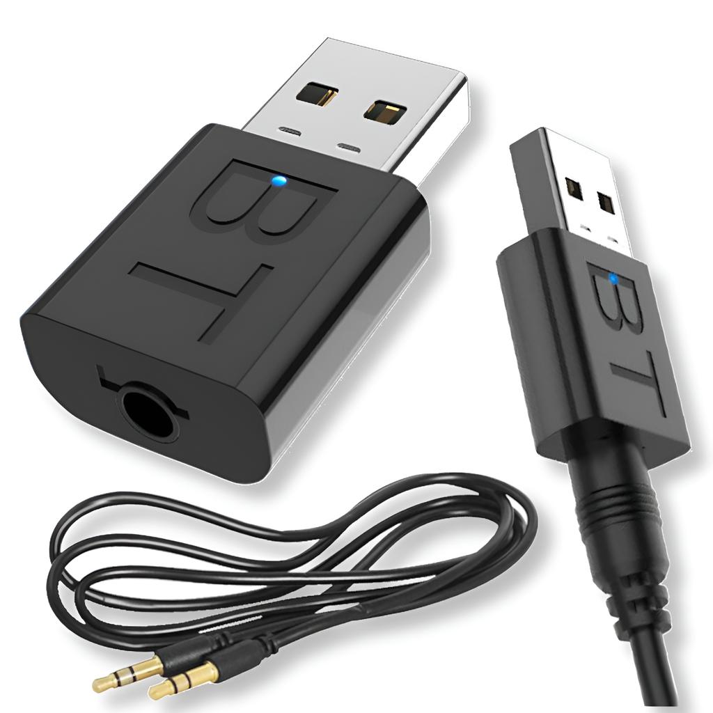 Adapter transmiter odbiornik bluetooth 5.0 z wejściem jack 3,5mm
