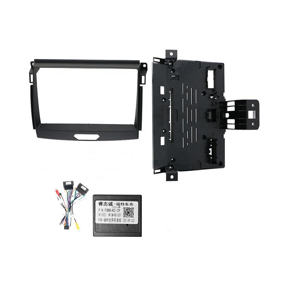 Cadru Auto 9 INCH Adaptor Fascia Decodor Cutie Canbus Pentru Radio Android Montaj Bord Kit Panou Ford Ranger Everest EDGE