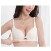 Women Wireless Bra With Jelly Strip Support Soft Underwire Non Slip Push Up Lingerie