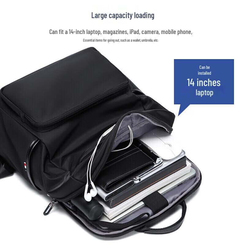 GOLF Men's Business Travel 14-inch Laptop Backpack