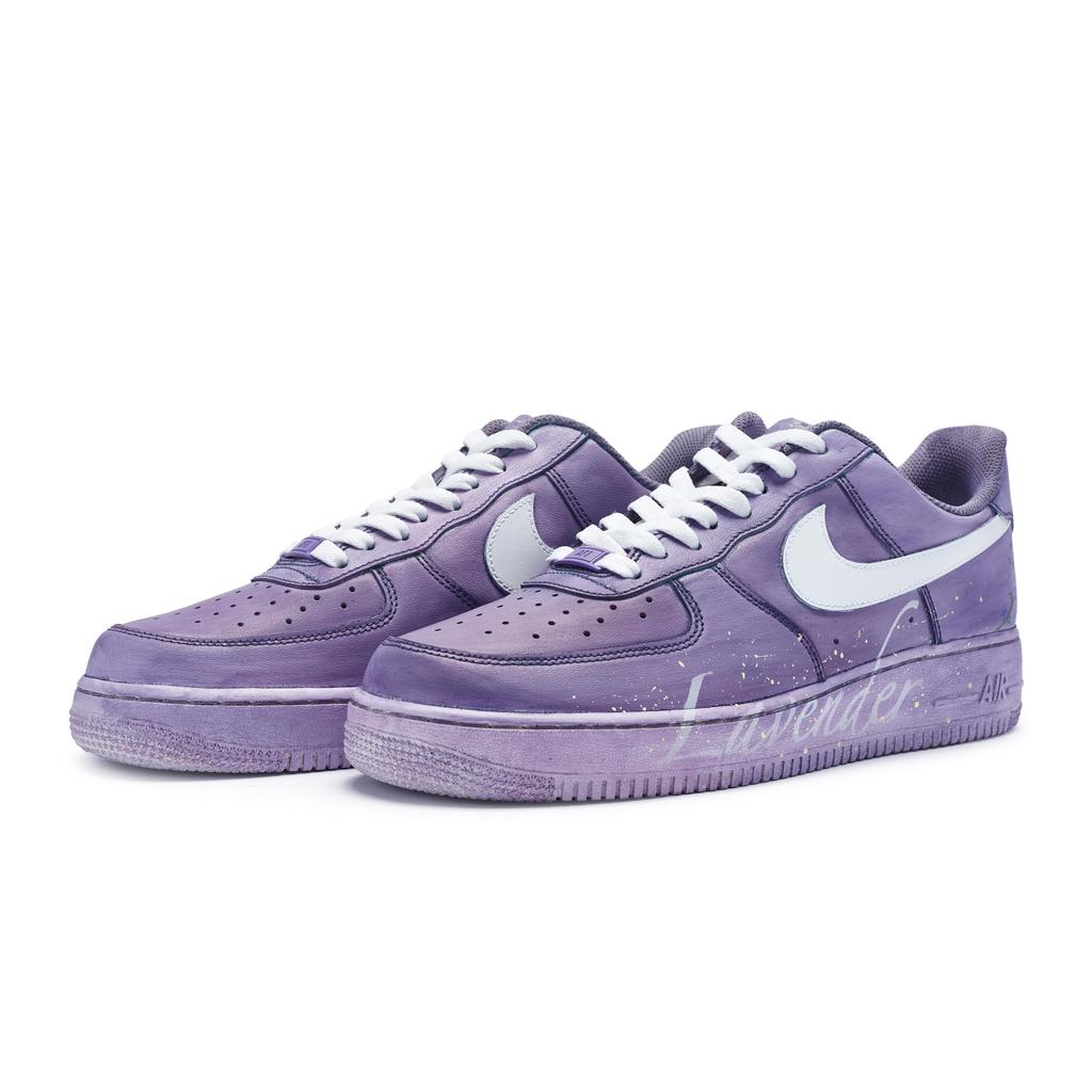 Nike Air Force 1 Low 811 Manufacturing, Lavender Height Increasing Low top Skateboard Shoes GS White Purple DH2920-111(Team80-)