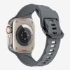 Soft Silicone Band for Apple Watch Ultra 3/2 49mm 46mm 45mm 44mm 42mm 40 41 Mm Sport Wristband iWatch Series 11 10 9 8 7 5 SE 3