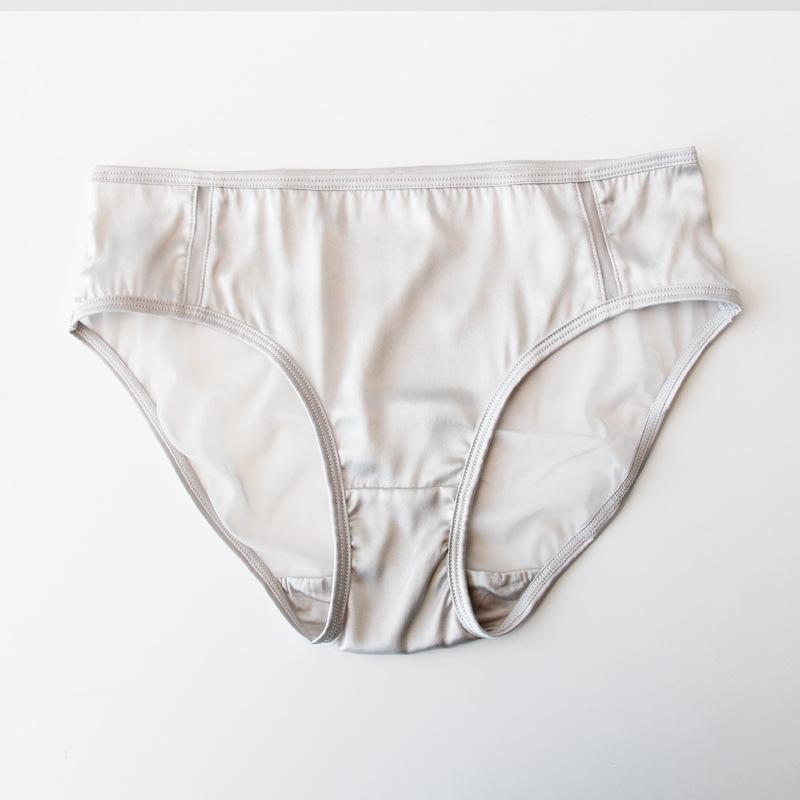 High-Quality Satin Silk French Triangle Cup Bra for Small Busts - Women's Mulberry Silk Summer Lingerie