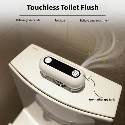 Berührungslose Toilettenspülung Wiederaufladbarer Bewegungssensor Automatischer Toilettenspüler für Wohnungen Restaurants Hotels Berührungslos