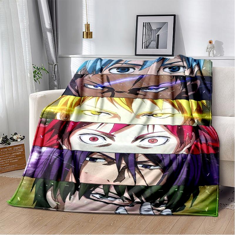 29 Style New Cartoon Kuroko Basketball Anime Flannel Blanket,Soft Throw Blanket for Home Bedroom Bed Sofa Travel Cover Kid Gift