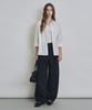 Keoseuteomeokeullagumeon Cotton-Like Semi-Balloon One-Pleat Slacks 3 Color Cowpt003