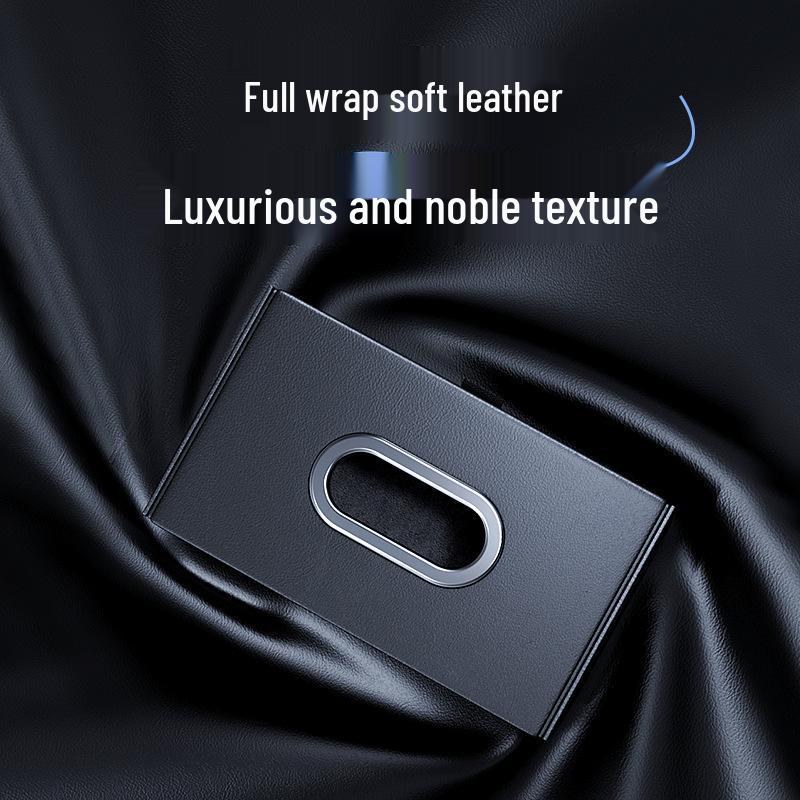 Car Sun Visor Tissue Box - Hanging Tissue Bag for Car Roof