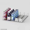 Automatic Soda Can Dispenser Retail Transparent Slide Rail Beverage Storage Organizer Rack Drink Spring Pusher For Fridge
