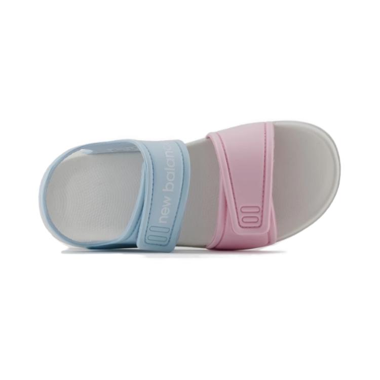 New Balance SPSD V1 Lehké Pohodlné Dětské Sandály Dětské Sandály Světle modrá Růžová SYFSPSD1