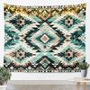 Southwestern Aztec Tapestry Kids Retro Bohemian Western Wall Art For Bedroom Living Rooms, Boho Tribal Wall Hanging Blanket