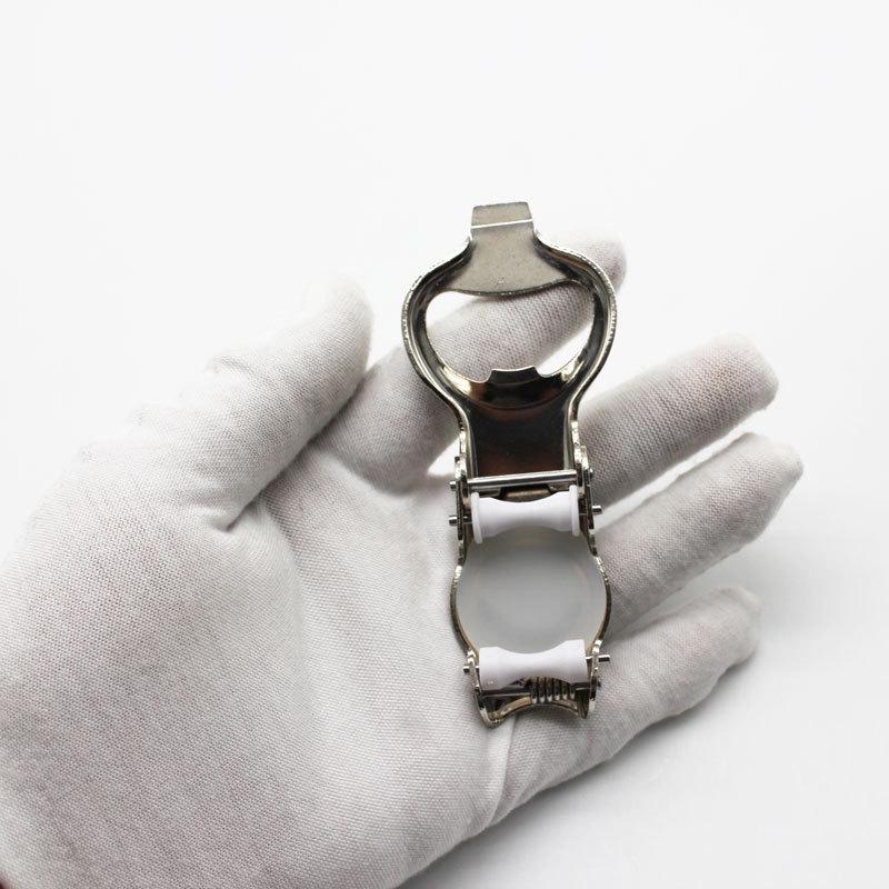 Folding Bartender Bottle Opener & Carbonated Beverage Saver