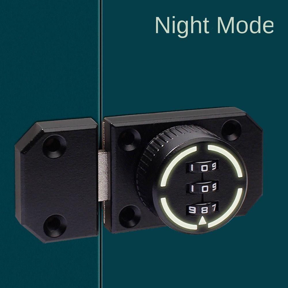 Home Security Cabinet Password Locks Luminous Coded Lock New Combination Coded Lock  Drawer