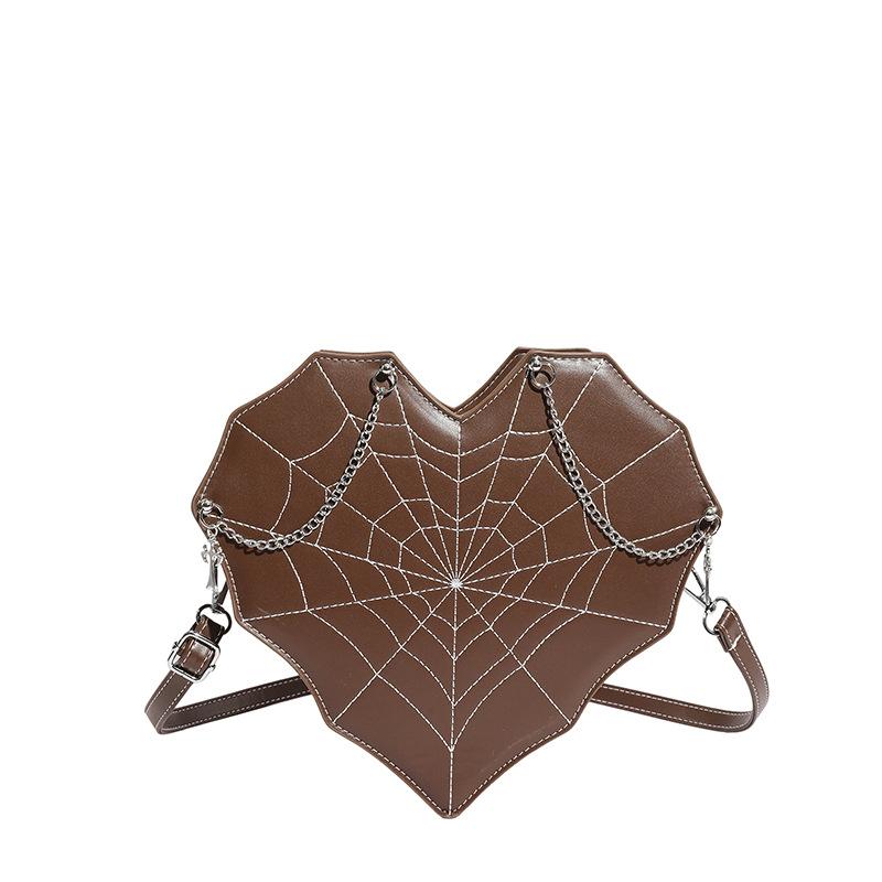 Fashionable Trendy Multi-purpose Crossbody Bag, Heart-shaped Bag, Single-shoulder Bag