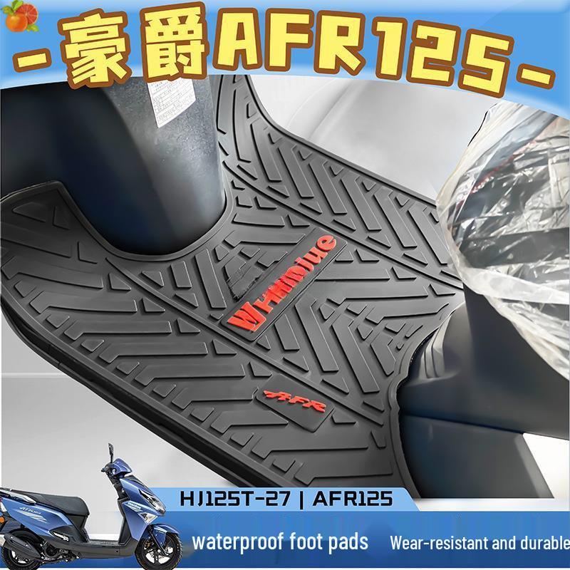 

Waterproof and Wear-Resistant Floor Mats for Haojue Scooters and Motorcycles (AFR125, HJ125T-27 Models) Haojue AFR Floor Mat Black Label