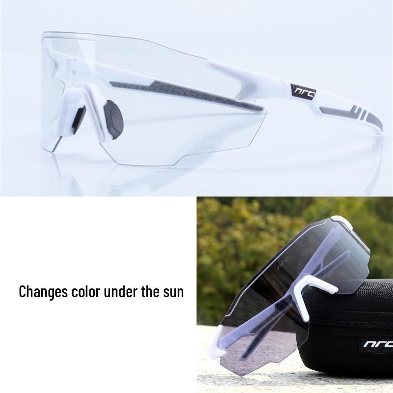 NRC Ultralight Rimless Photochromic Cycling & Outdoor Sports Glasses